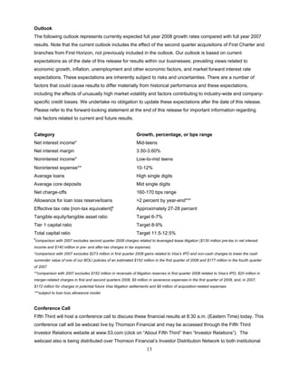 FifthThird 2Q 08 Earnings Release_Fina