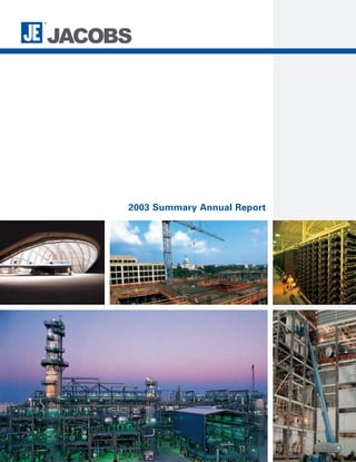 2003 Summary Annual Report
 