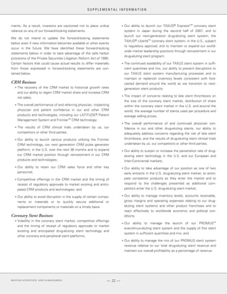 boston scientificAR06financials