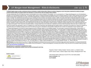 JP Morgan - Guide to the Markets | PDF