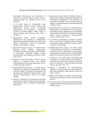 Formulation Development And Evaluation Of Simvastatin Sustained Release ...