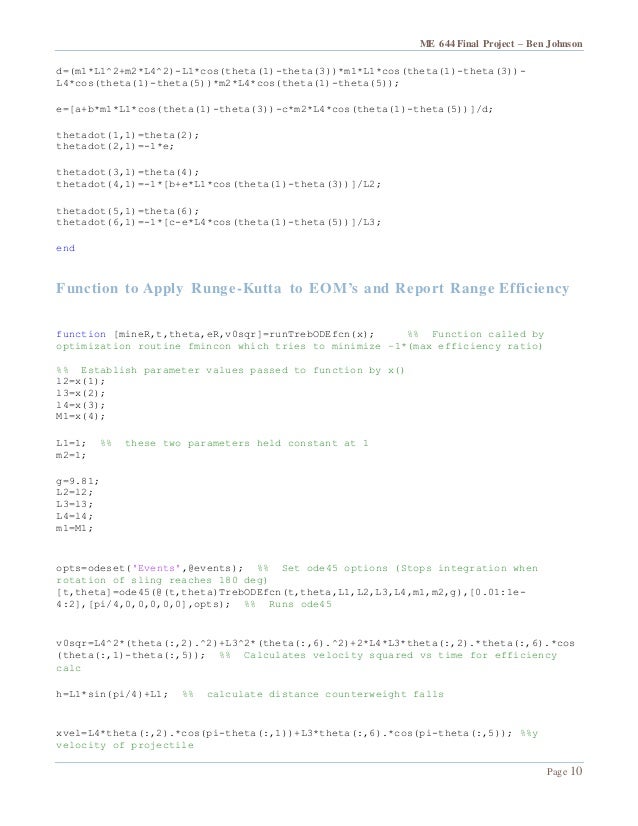 me 644 trebuchet parametric design optimization afrotc form 28