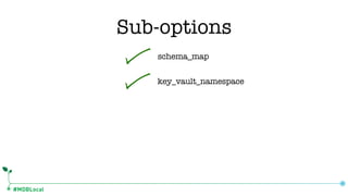 #MDBLocal
schema_map
Sub-options
key_vault_namespace
 