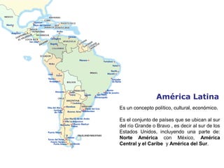Geografia Fisica De America Latina