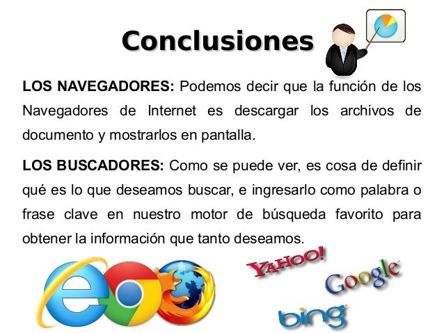 Los Navegadores y Buscadores