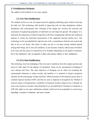 Comparative Study on Soil Stabilization by Sugar Bagasse Ash and Rice ...