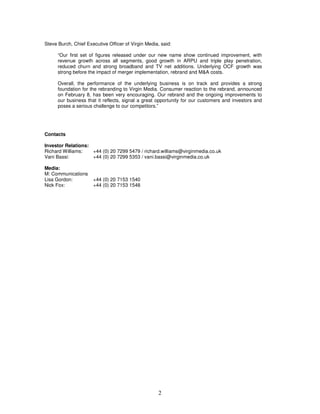 virgin media.FINALVM_Q406_PressRelease
