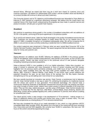 virgin media.FINALVM_Q406_PressRelease