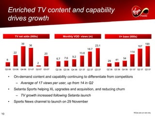 virgin media.Q3_07_AnalystPresentation
