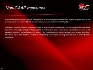 virgin media.Q3_07_AnalystPresentation
