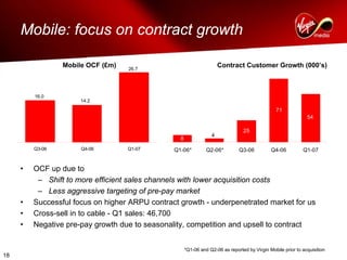 virgin media.Q1_07_Analyst_presentation_FINAL