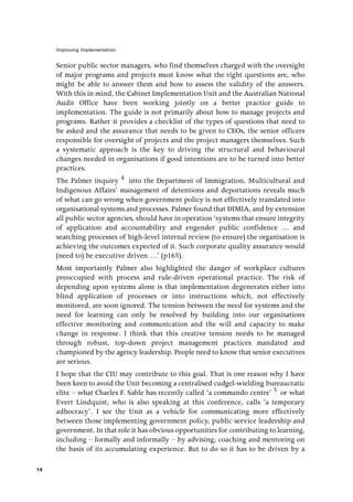 Improving Implementation Organisational Change And Project Management ...