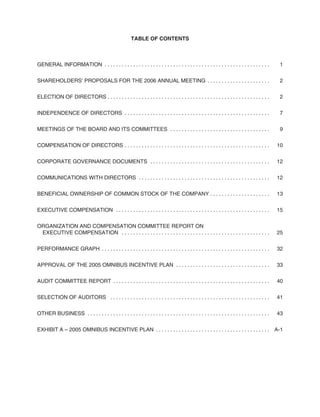 energy future holindings2005 ProxyStatement