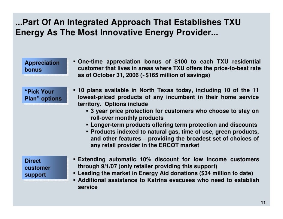 Txu rate plans TXU Energy has been saving Texans money on their monthly energy plans since Shop TXU Energy plans now to lock in your rate for the next 12, 24 or 36 months. Or if you prefer flexibility, TXU also provides indexed plans, month-to-month offerings tied to natural gas market prices/5().