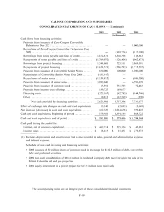 calpine 200310KA2Redline