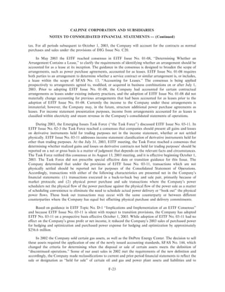 calpine 200310KA2Redline