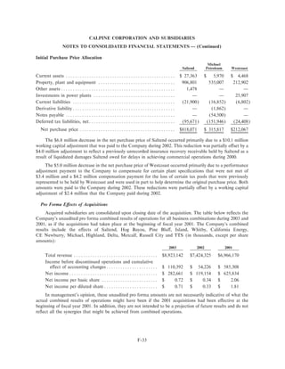 calpine 200310KA2Redline
