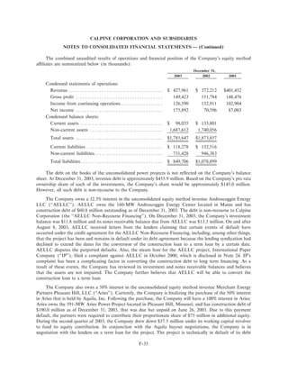 calpine 200310KA2Redline