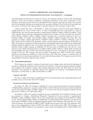 calpine 200310KA2Redline