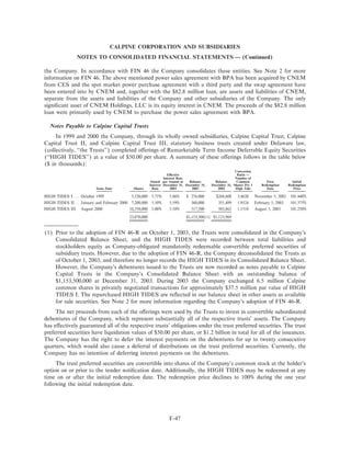 calpine 200310KA2Redline