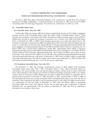 calpine 200310KA2Redline