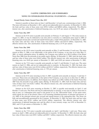 calpine 200310KA2Redline