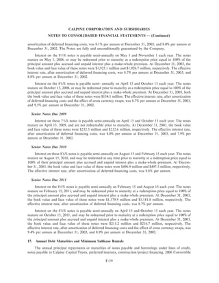 calpine 200310KA2Redline