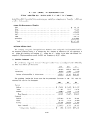 calpine 200310KA2Redline
