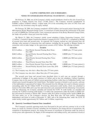 calpine 200310KA2Redline