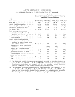 calpine 200310KA2Redline