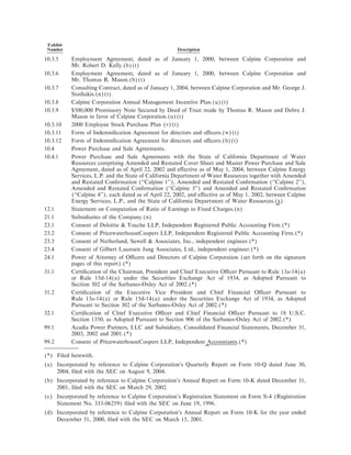 calpine 200310KA2Redline