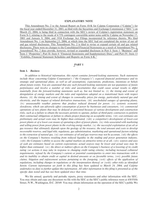 calpine 200310KA2Redline