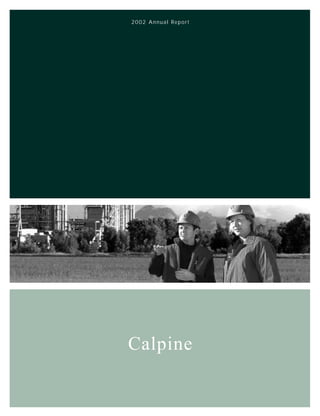2002 Annual Report




Calpine
 