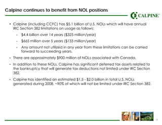 Calpine2Q08_Earnings_Presentation_vFINAL
