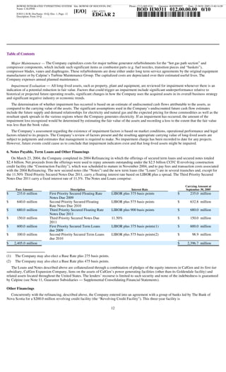 calpine  3Q05CalGen10Q