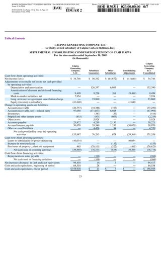 calpine  3Q05CalGen10Q