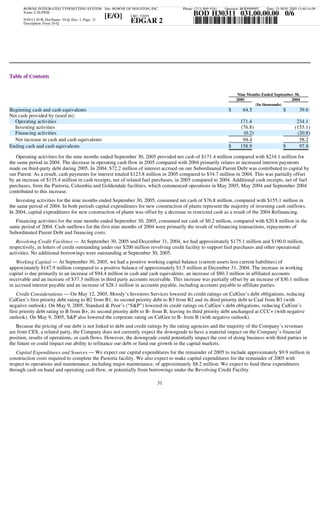 calpine  3Q05CalGen10Q