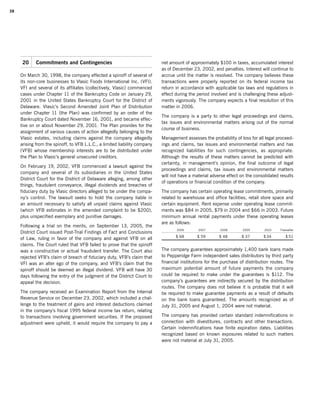 campbell soup annual reports 2005