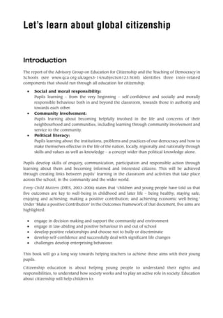 Global Citizenship For Young Children Lucky Duck Books Margaret Collins ...