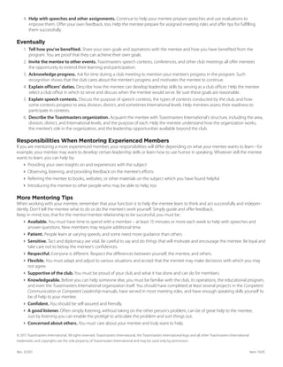 Mentoring - Mentor Assignment Notice | PDF