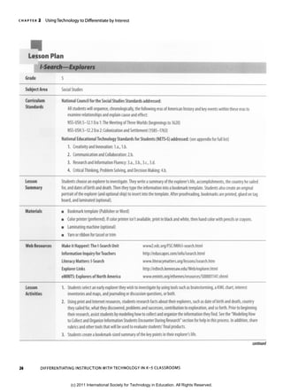 Tech Explorers Book Level 7 Html Coding Differentiating Instruction With Technology In K5 Classrooms Grace ...