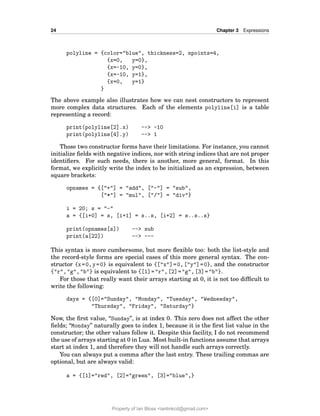 Programming In Lua 2nd Edition Roberto Ierusalimschy | PDF