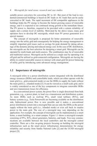 Microgrids For Rural Areas Research And Case Studies Rajeev Kumar ...