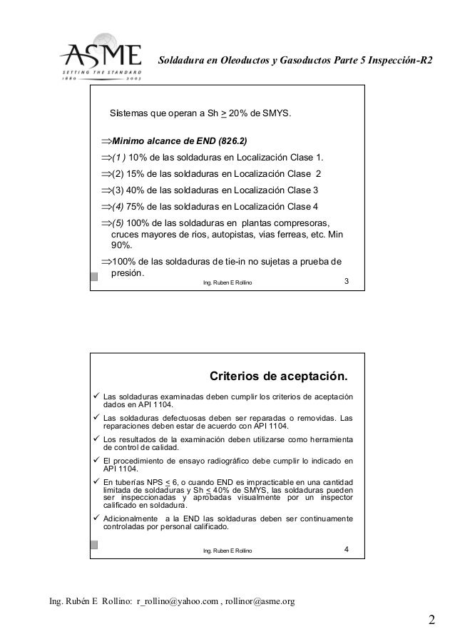 api 1104 code book