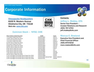Chesapeake Latest_IR_Presentation