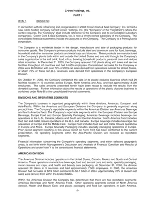   crown holdings 2005_AR