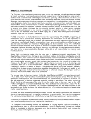   crown holdings 2005_AR