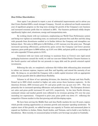   crown holdings 2005_AR