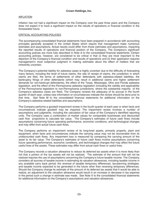   crown holdings 2005_AR