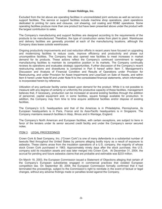   crown holdings 2004annualfinal